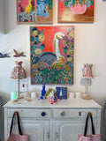 Floral Vintage Lamp