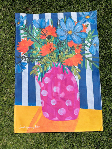 Morning Florals TeaTowel