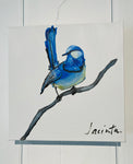 Little Birdy Blue Wren Series #3