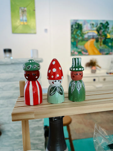 Wooden Baby Gnomes