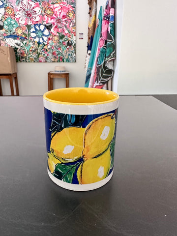 Yellow Lemon Mug