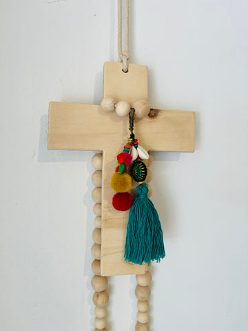 Extra Large Wooden Cross Hanging