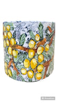 Hand Painted Wattle Vase .